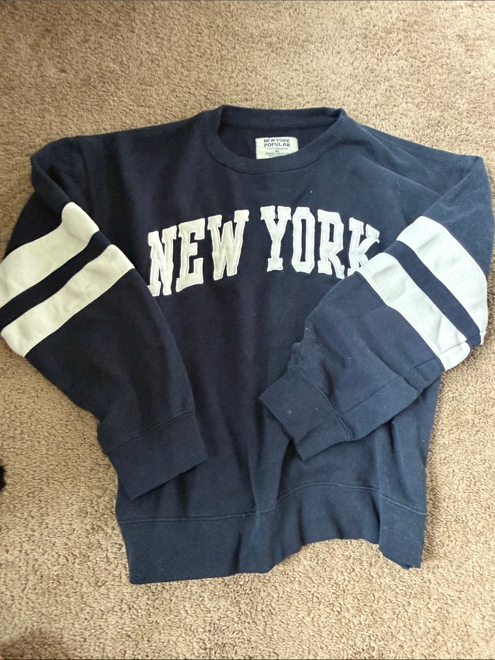 New York sweatshirt